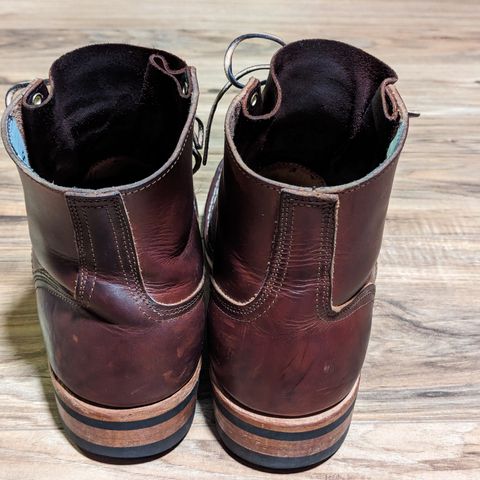 Nicks Free Range in Wickett & Craig Buck Brown Double Stuffed