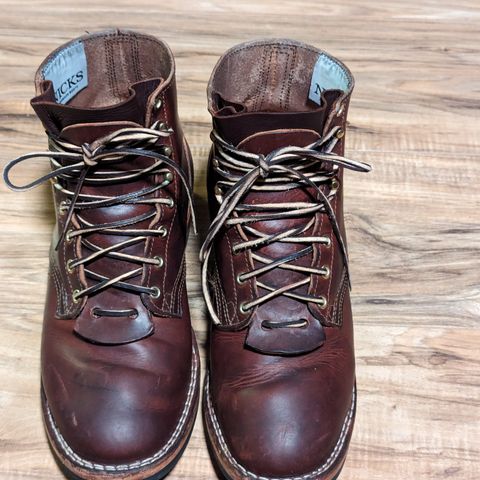 Nicks Free Range in Wickett & Craig Buck Brown Double Stuffed