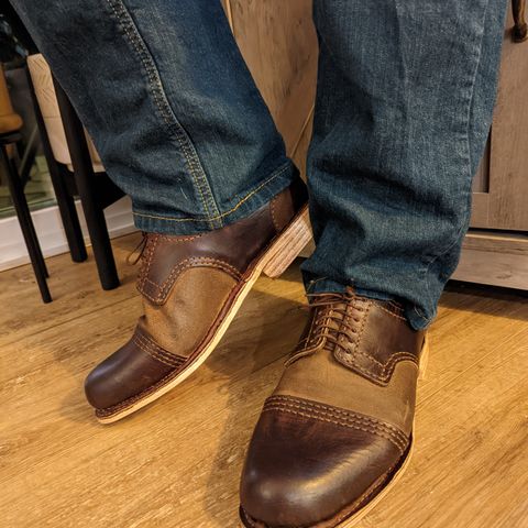 DIY Derby Boot in Unlisted Leather