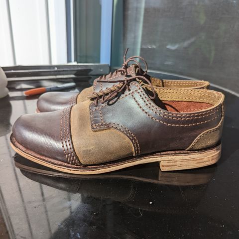 DIY Derby Boot in Unlisted Leather