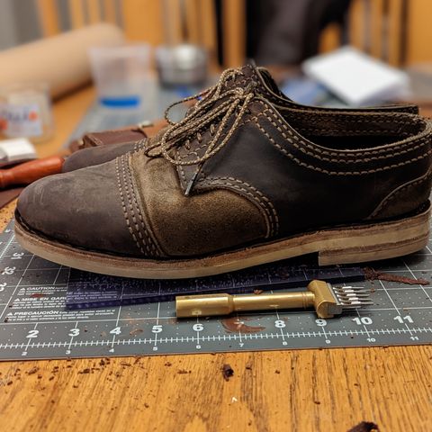 DIY Derby Boot in Unlisted Leather