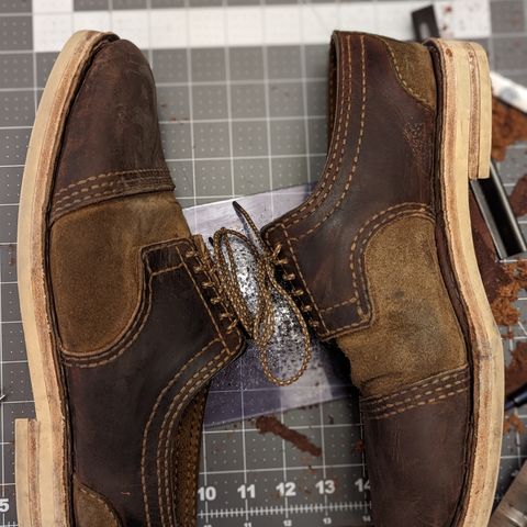 DIY Derby Boot in Unlisted Leather