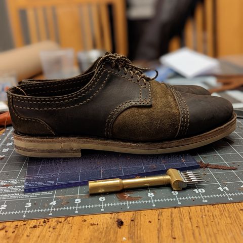 DIY Derby Boot in Unlisted Leather