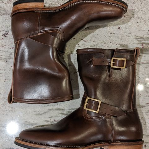 Viberg Engineer in Horween Brown Chromexcel Horsebutt
