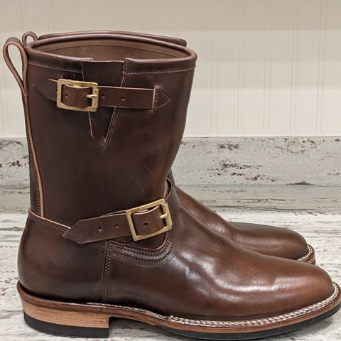 Viberg Engineer in Horween Brown Chromexcel Horsebutt