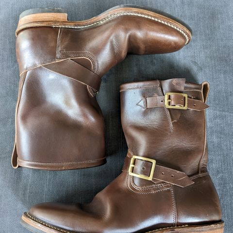 Viberg Engineer in Horween Brown Chromexcel Horsebutt