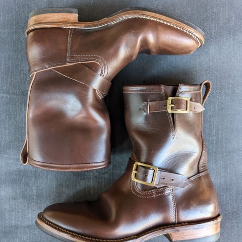 Viberg Engineer in Horween Brown Chromexcel Horsebutt