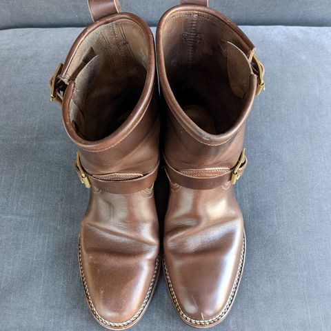 Viberg Engineer in Horween Brown Chromexcel Horsebutt