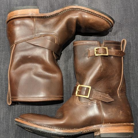Viberg Engineer in Horween Brown Chromexcel Horsebutt