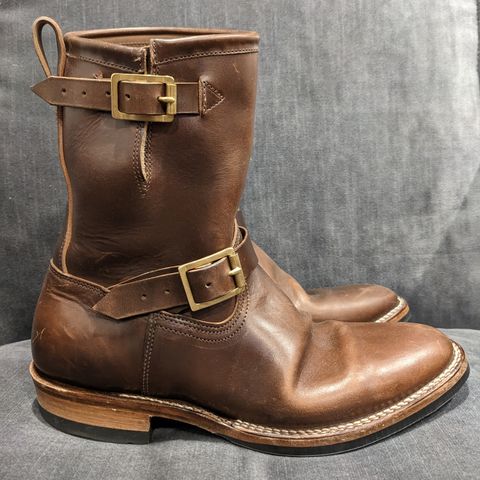Viberg Engineer in Horween Brown Chromexcel Horsebutt