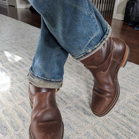 Viberg Engineer in Horween Brown Chromexcel Horsebutt