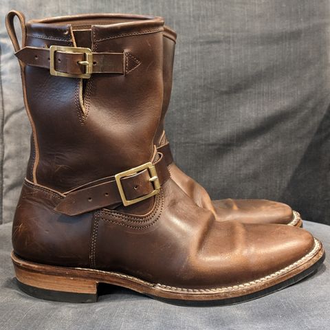 Viberg Engineer in Horween Brown Chromexcel Horsebutt