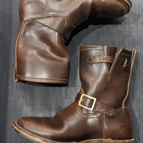 Viberg Engineer in Horween Brown Chromexcel Horsebutt