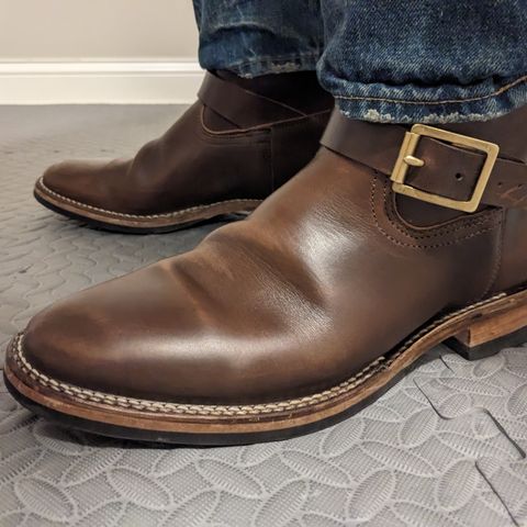 Viberg Engineer in Horween Brown Chromexcel Horsebutt