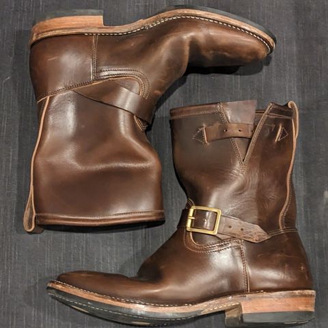 Viberg Engineer in Horween Brown Chromexcel Horsebutt