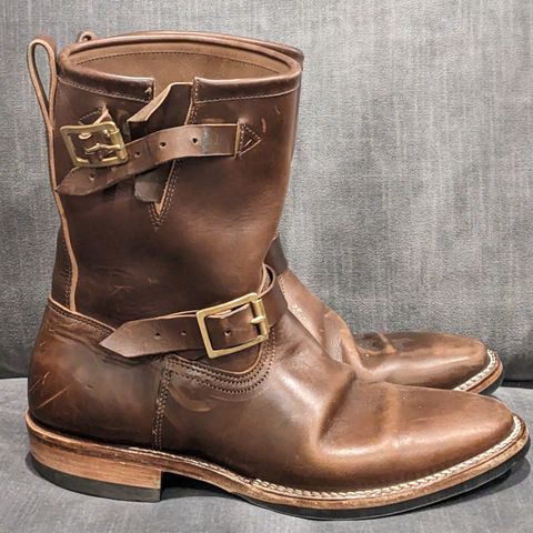 Viberg Engineer in Horween Brown Chromexcel Horsebutt