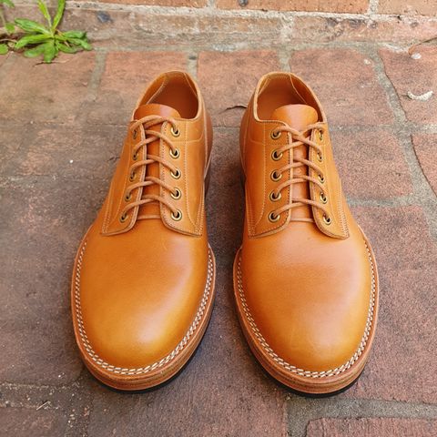 Onderhoud LVL01 Derby Boot in Tochigi Oil Vachetta #1 Light Brown