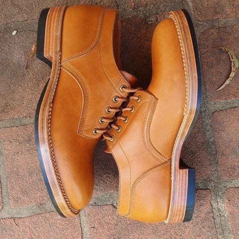 Onderhoud LVL01 Derby Boot in Tochigi Oil Vachetta #1 Light Brown