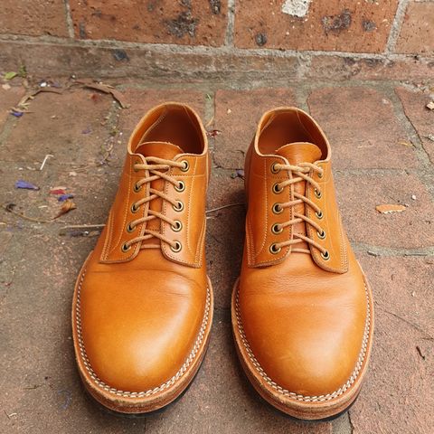 Onderhoud LVL01 Derby Boot in Tochigi Oil Vachetta #1 Light Brown