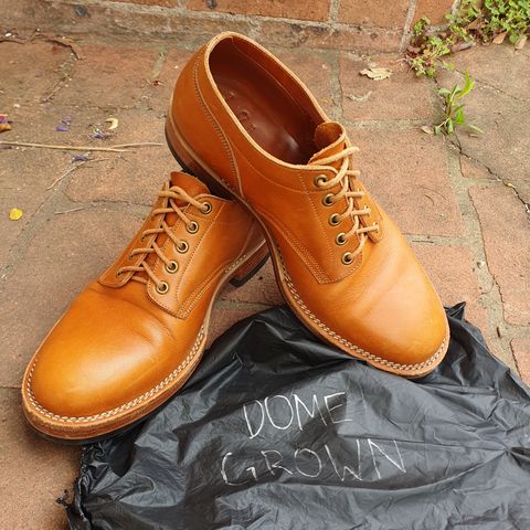 Onderhoud LVL01 Derby Boot in Tochigi Oil Vachetta #1 Light Brown