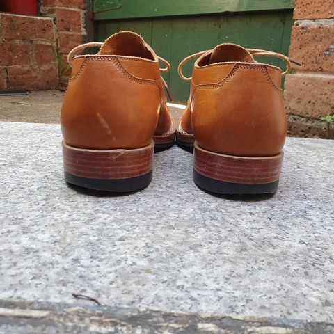 Onderhoud LVL01 Derby Boot in Tochigi Oil Vachetta #1 Light Brown