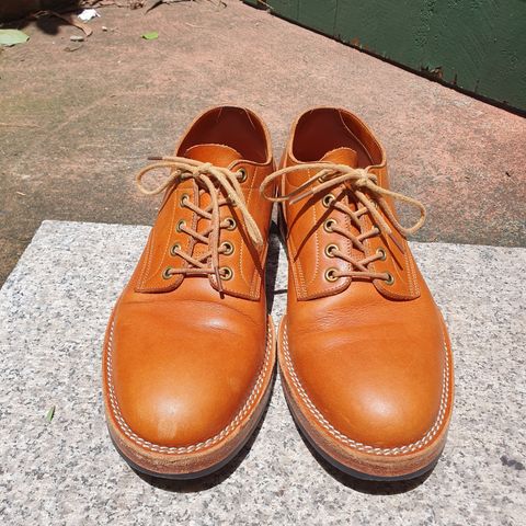 Onderhoud LVL01 Derby Boot in Tochigi Oil Vachetta #1 Light Brown