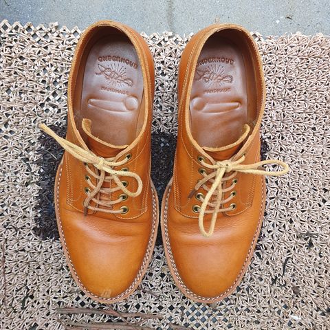 Onderhoud LVL01 Derby Boot in Tochigi Oil Vachetta #1 Light Brown