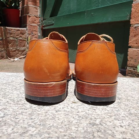 Onderhoud LVL01 Derby Boot in Tochigi Oil Vachetta #1 Light Brown