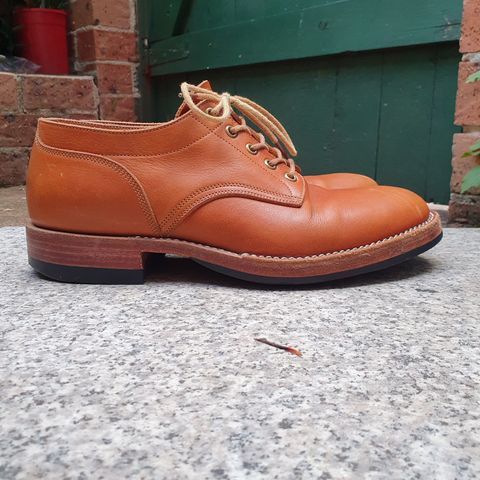 Onderhoud LVL01 Derby Boot in Tochigi Oil Vachetta #1 Light Brown