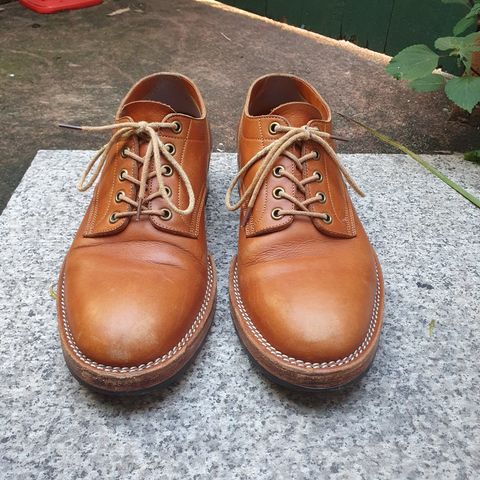 Onderhoud LVL01 Derby Boot in Tochigi Oil Vachetta #1 Light Brown