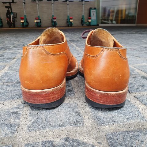Onderhoud LVL01 Derby Boot in Tochigi Oil Vachetta #1 Light Brown