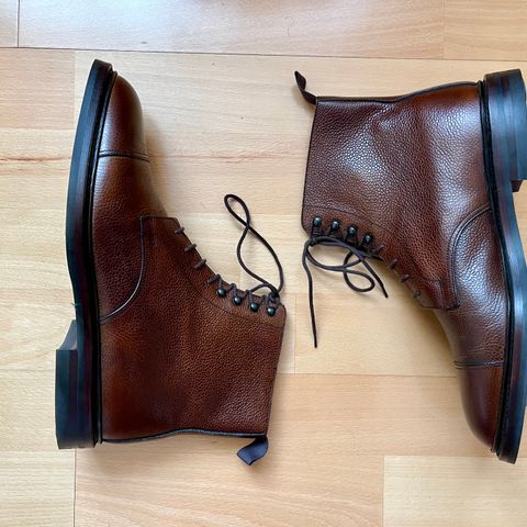 Crockett & Jones Coniston in Dark Brown Scotch Grain