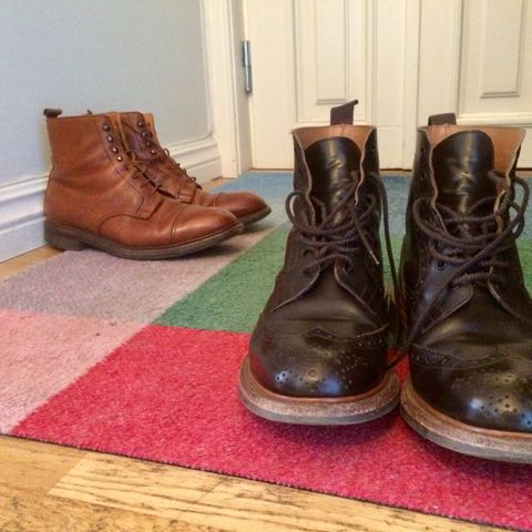 Tricker's Stow Country Boot in Cafe Burnished Calf