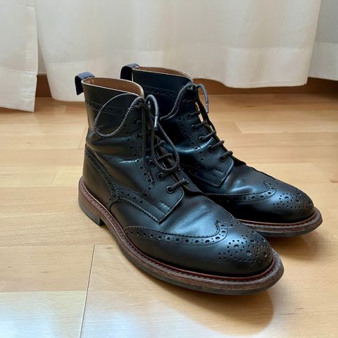 Tricker's Stow Country Boot in Cafe Burnished Calf