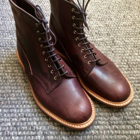 Tricker's Tramping Boot in Horween Color 8 Dublin