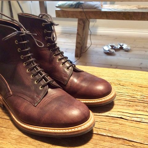 Tricker's Tramping Boot in Horween Color 8 Dublin