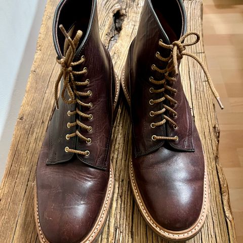 Tricker's Tramping Boot in Horween Color 8 Dublin