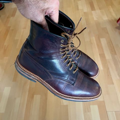 Tricker's Tramping Boot in Horween Color 8 Dublin