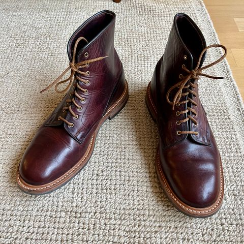 Tricker's Tramping Boot in Horween Color 8 Dublin