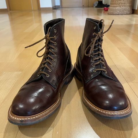 Tricker's Tramping Boot in Horween Color 8 Dublin