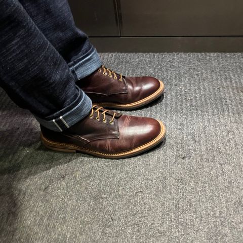 Tricker's Tramping Boot in Horween Color 8 Dublin