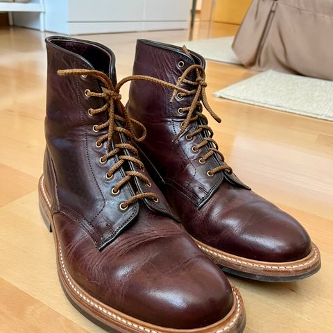 View photo of Tricker's Tramping Boot in Horween Color 8 Dublin