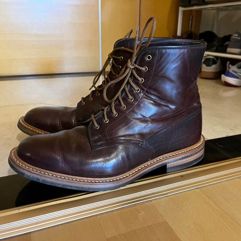 View photo of Tricker's Tramping Boot in Horween Color 8 Dublin