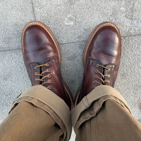 View photo of Tricker's Tramping Boot in Horween Color 8 Dublin