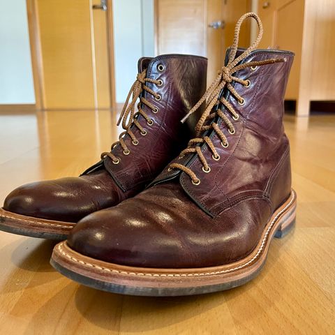 View photo of Tricker's Tramping Boot in Horween Color 8 Dublin