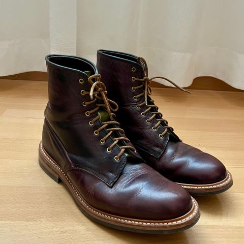 Tricker's Tramping Boot in Horween Color 8 Dublin