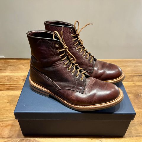 Tricker's Tramping Boot in Horween Color 8 Dublin