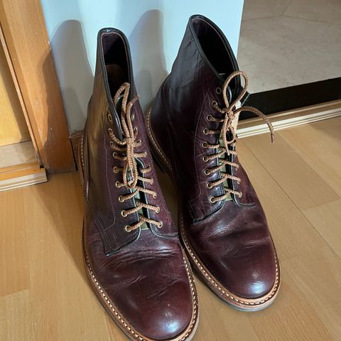 Tricker's Tramping Boot in Horween Color 8 Dublin