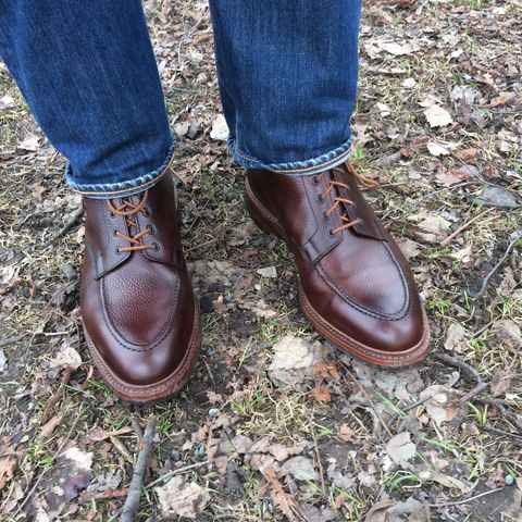 Crockett & Jones Galway 2 in Dark Brown Scotch Grain