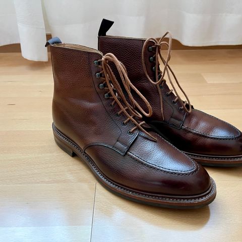 Crockett & Jones Galway 2 in Dark Brown Scotch Grain